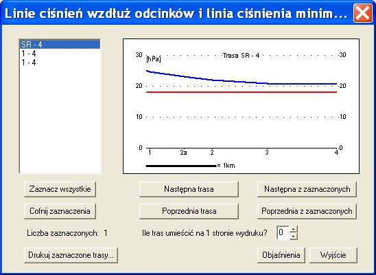 Dobr rednic, obliczenia hydrauliczne, program do oblicze gazocigw, straty cinienia